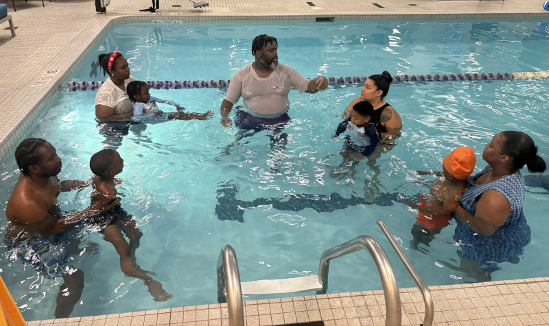 Adaptive Swimming Session
